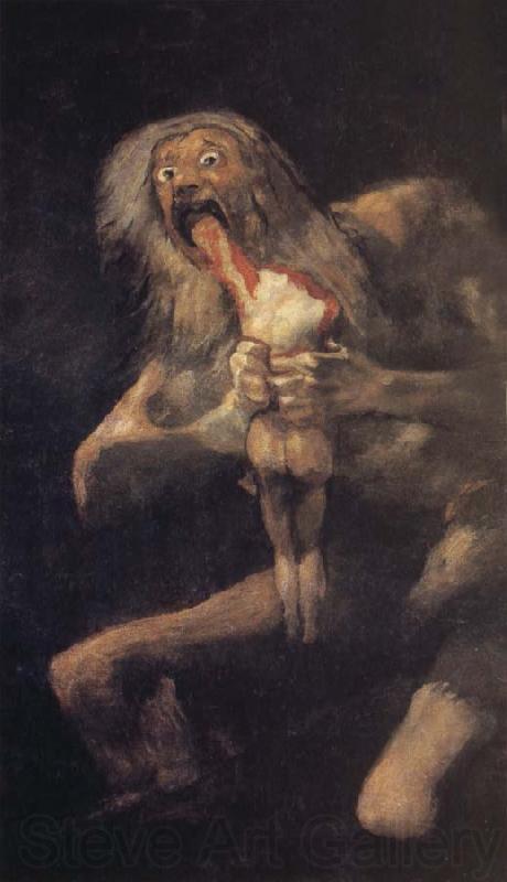 Francisco Goya Saturn Norge oil painting art